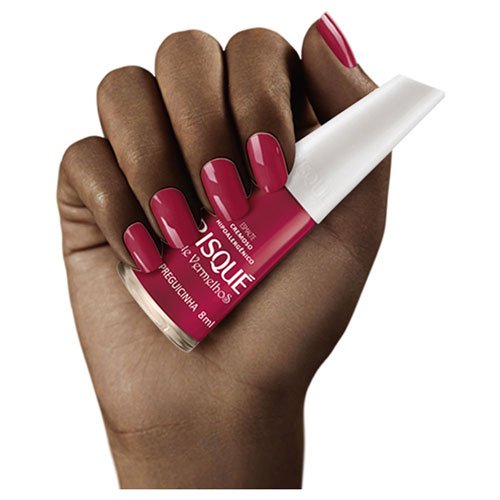 Esmalte de uñas Risqué Preguicinha rojo ultracremoso 8ml