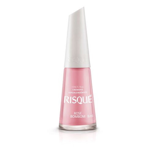 Esmalte de uñas Risqué Rose Bombom rosa ultracremoso 8ml