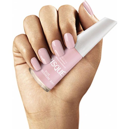 Esmalte de uñas Risqué Rose Bombom rosa ultracremoso 8ml