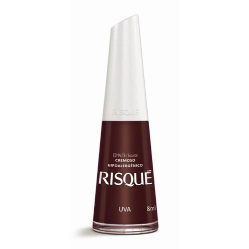Esmalte de uñas Risqué Uva morado cremoso 8ml
