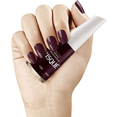 Nail polish Risqué Uva purple creamy 8ml