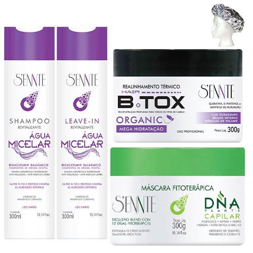 Pack Tratamiento Sennte BTOX Matizador Micelar 5 productos
