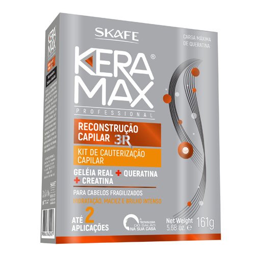 Keratin Treatment Kit Skafe Keramax Reconstruction 161g