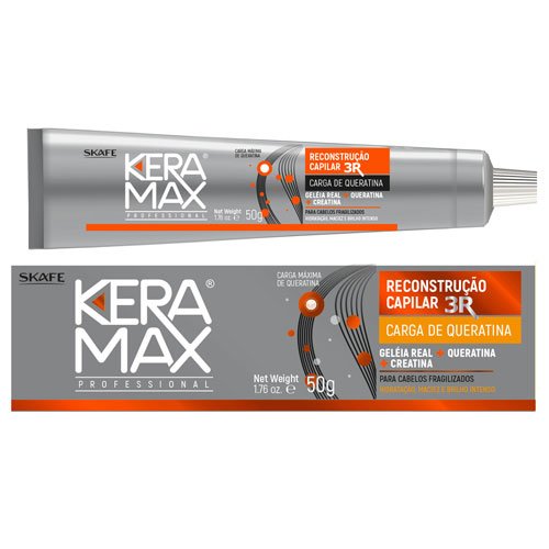 Carga de Keratina Skafe Keramax Reconstrucción 50g Carga de Keratina Skafe Keramax Reconstrucción 50g
