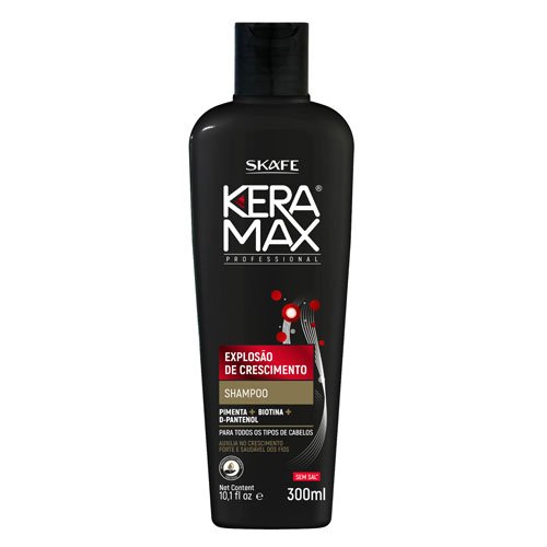 Shampoo Skafe ​Keramax Growth Explosion salt-free 300ml
