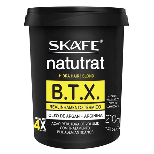 Botox capilar Skafe Natutrat BTX Matizador Blond 210g