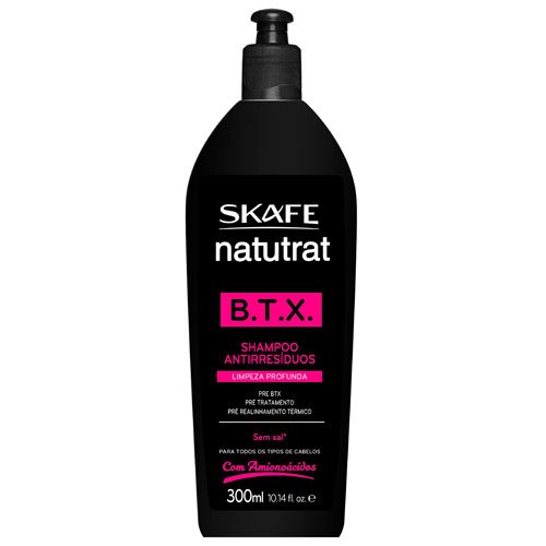 Antiresidue Shampoo Skafe Natutrat BTX salt-free 300ml Antiresidue Shampoo Skafe Natutrat BTX salt-free 300ml