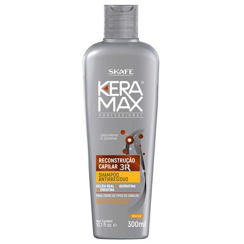 Treatment pack Skafe Keramax Reconstruction Keratin Recharge 3 products