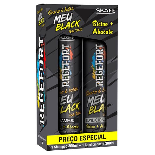 Kit Mantenimiento Skafe Regefort Quiero Poner Mi Black a la Calle 2x300ml Kit Mantenimiento Skafe Regefort Quiero Poner Mi Black a la Calle 2x300ml