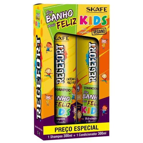 Pack Mantenimiento Skafe Regefort Kids vegano 3 productos