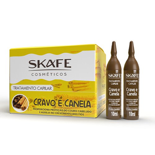 Kit Ampolla Monodosis Skafe Clavo y Canela 24x10ml