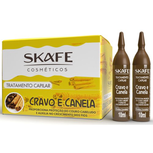 Kit Ampolla Monodosis Skafe Clavo y Canela 24x10ml