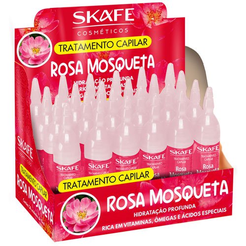 Kit Ampolla Monodosis Skafe Rosa Mosqueta 24x10ml