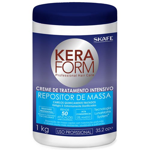 Kit Tratamiento Skafe Keraform cronograma capilar 3x1Kg