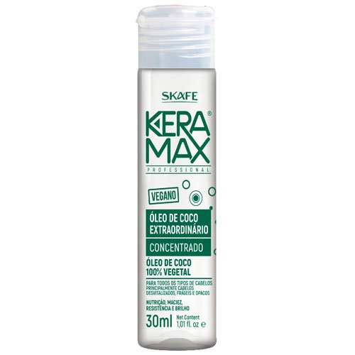 Kit Ampolla Megadosis Skafe Keramax Coco Extraordinario vegano 12x30ml