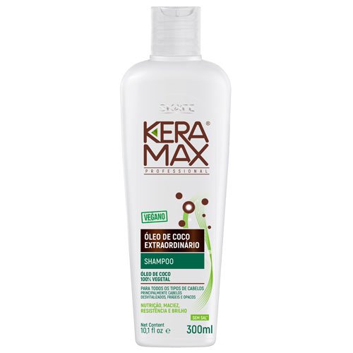 Champú Skafe Keramax Coco Extraordinario vegano sin sal 300ml Champú Skafe Keramax Coco Extraordinario vegano sin sal 300ml