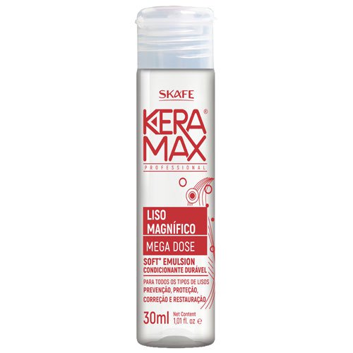 Kit Ampolla Megadosis Skafe Keramax Liso Magnífico 12x30ml