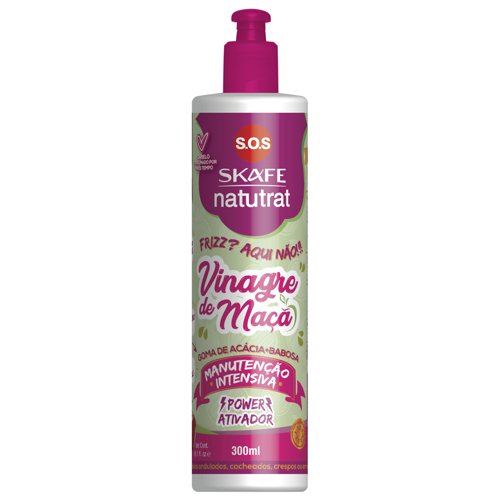 Curls Activator Skafe Natutrat Apple Vinager Power 300ml Curls Activator Skafe Natutrat Apple Vinager Power 300ml