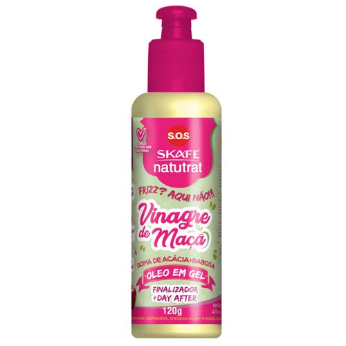 Aceite Capilar Skafe Natutrat Vinagre de Manzana gel modelador 120ml Aceite Capilar Skafe Natutrat Vinagre de Manzana gel modelador 120ml