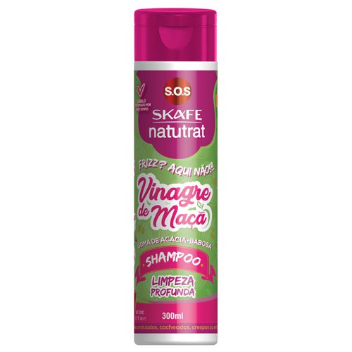 Shampoo Skafe Natutrat S.O.S. Apple Vinager salt-free 300ml