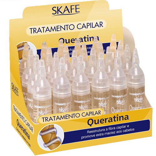 Kit Vial single dose Skafe Brazilian Keratin 24x10ml