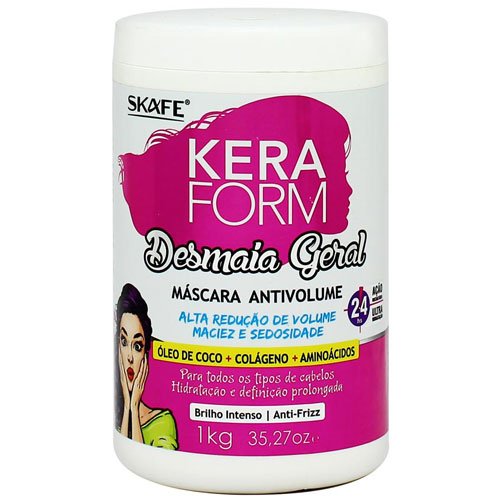 Mascarilla Profesional Skafe Keraform Desmaya Total 1Kg