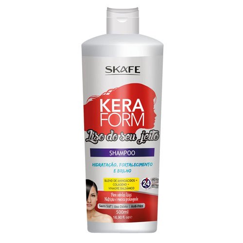 Shampoo Skafe Keraform Smooth Your Way salt-free 500ml
