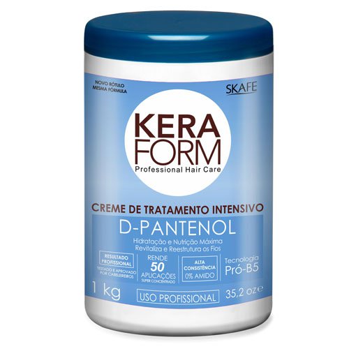 Mascarilla Profesional Skafe Keraform Tratamiento de Choque D-Pantenol 1Kg