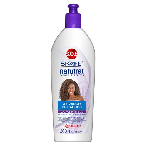 Leave-in cream Natutrat My Curls Intense Keratin 300g