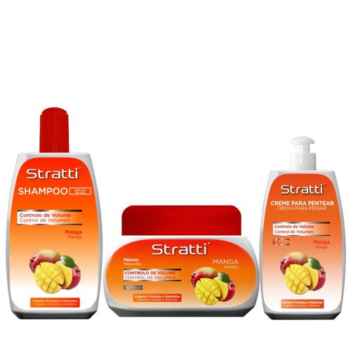 Maintenance pack Stratti Mango & Keratin with UV Filter 4 products
