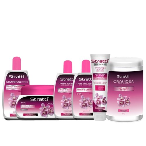 Pack Mantenimiento Stratti Orquídea & Keratina 6 productos