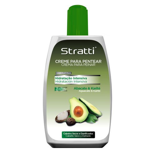 Crema de peinar Stratti Aguacate con keratina 300ml