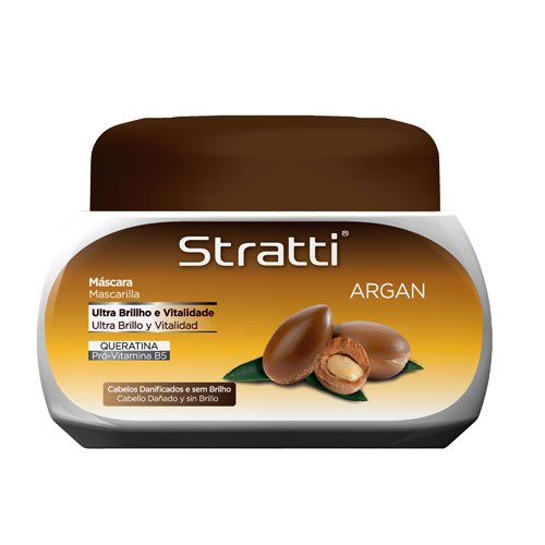 Mask Stratti Argan extra shine with keratin 550g Mask Stratti Argan extra shine with keratin 550g