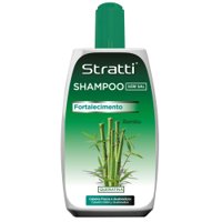 Shampoo Stratti Bamboo vitality & strength with keratin salt-free 400ml