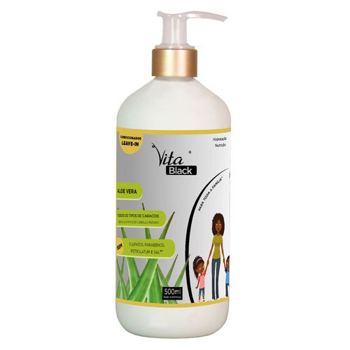 Curls Leave-in Conditioner Vitablack Aloe Vera 500ml