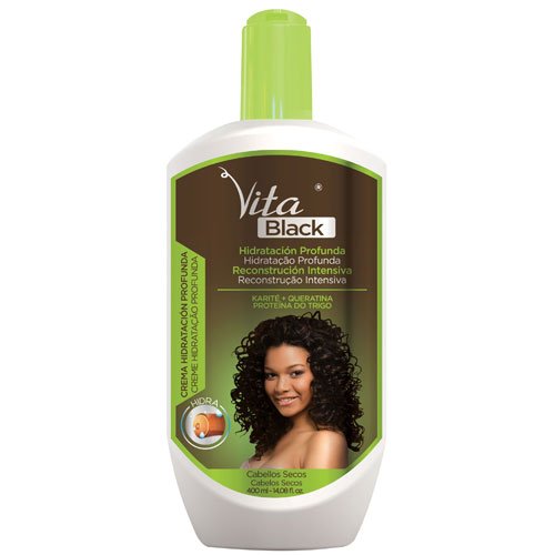 Hidratante VitaBlack Manteca de Karité y Keratina 400ml Hidratante VitaBlack Manteca de Karité y Keratina 400ml