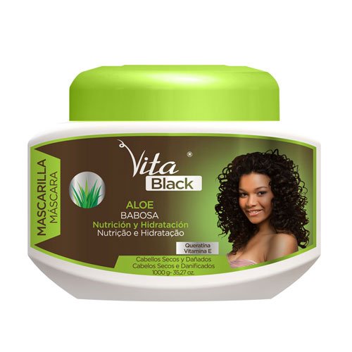 Mask Vitablack Aloe Vera & Keratin 1Kg