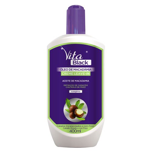 Pack mantenimiento VitaBlack Macadamia sin sal ni sulfatos 5 productos