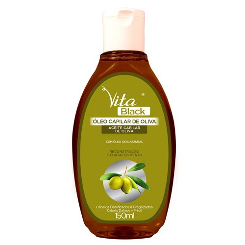 Serum Vitablack Olive Oil and Shea Butter 150ml