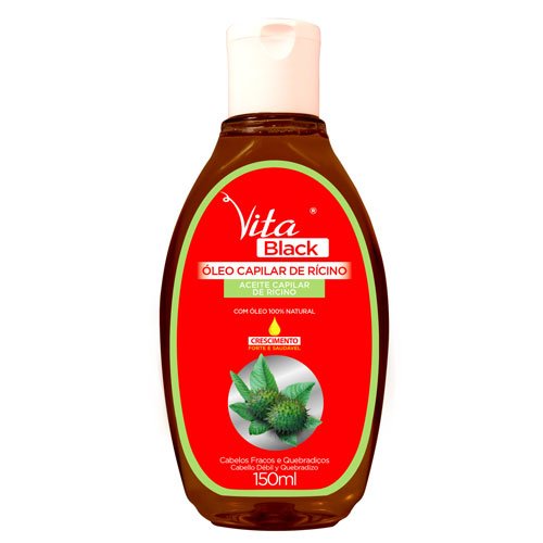 Aceite capilar VitaBlack Aceite de Ricino 150ml