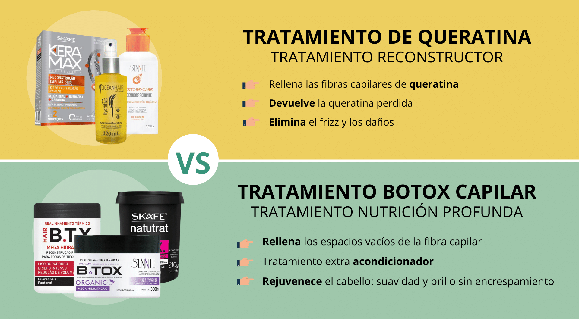 Blog ¿Qué es mejor o queratina?