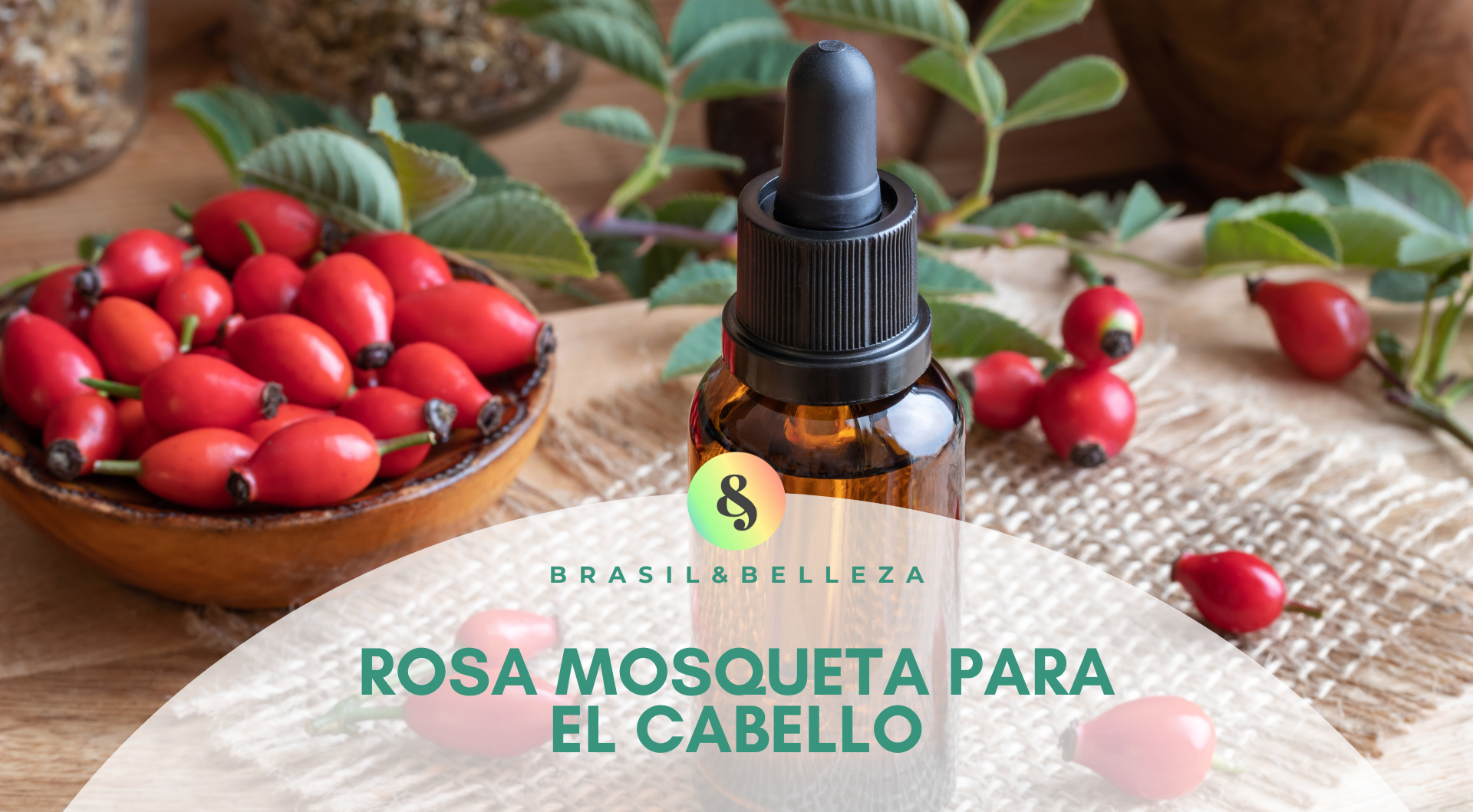 Rosa Mosqueta para el cabello