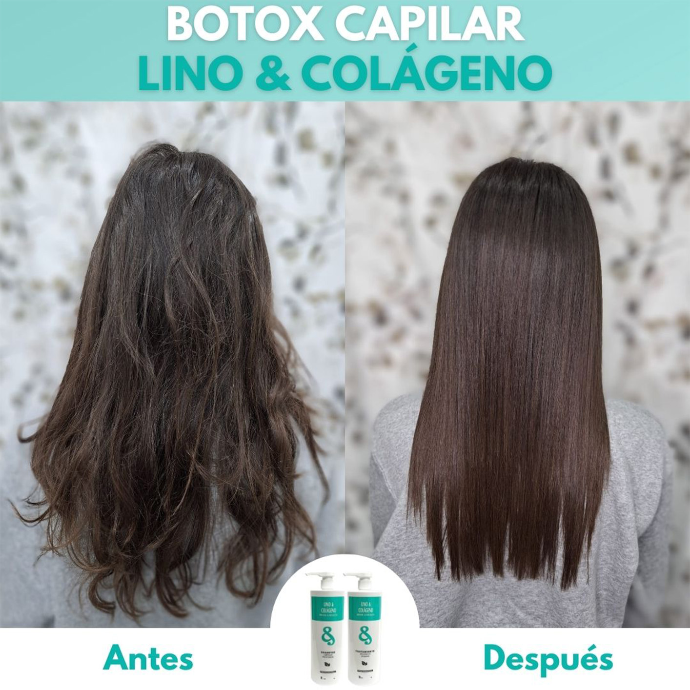 Kit Lifting Capilar Vegano Lino y Colágeno