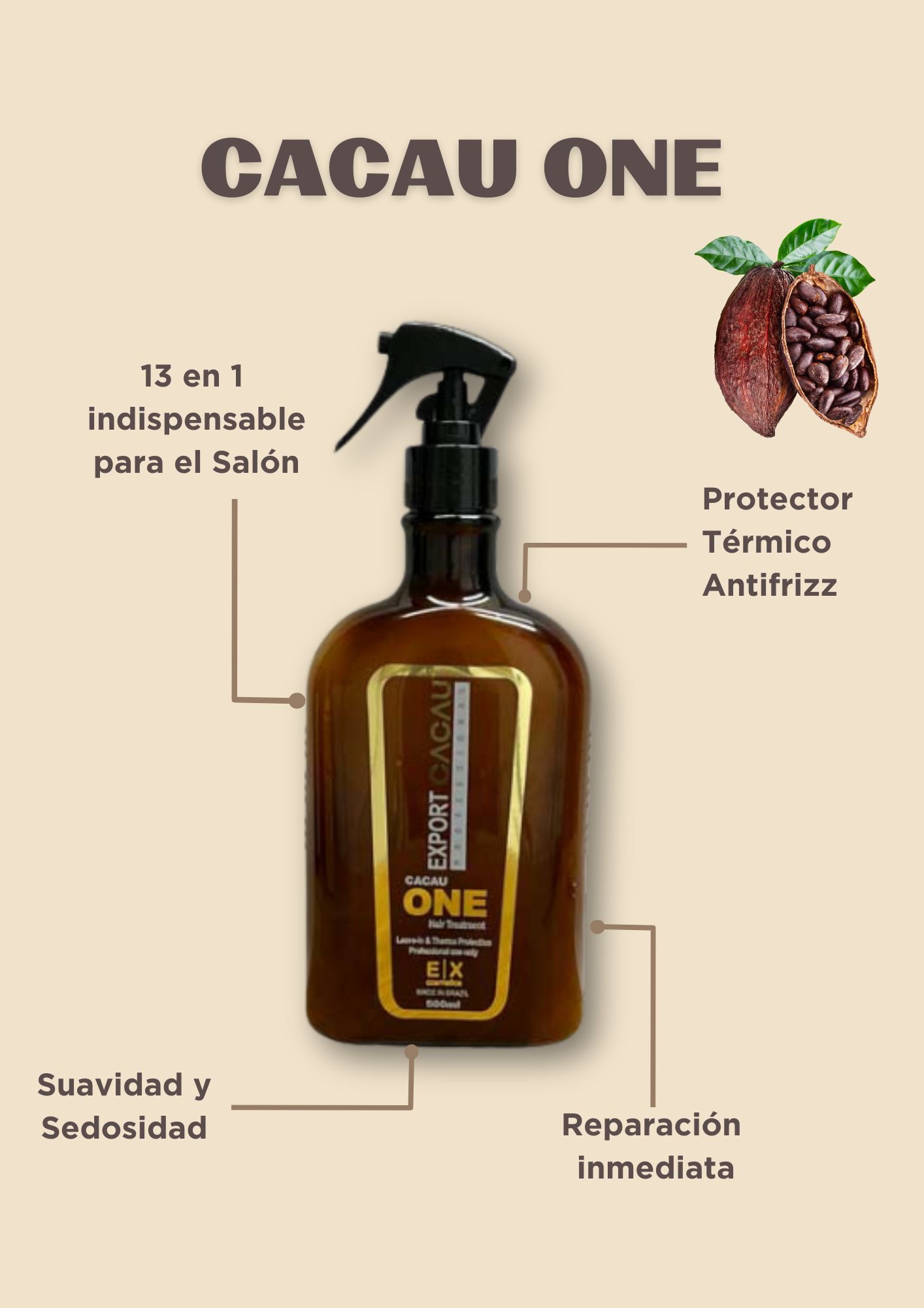 Export Cacau ONE 500ml