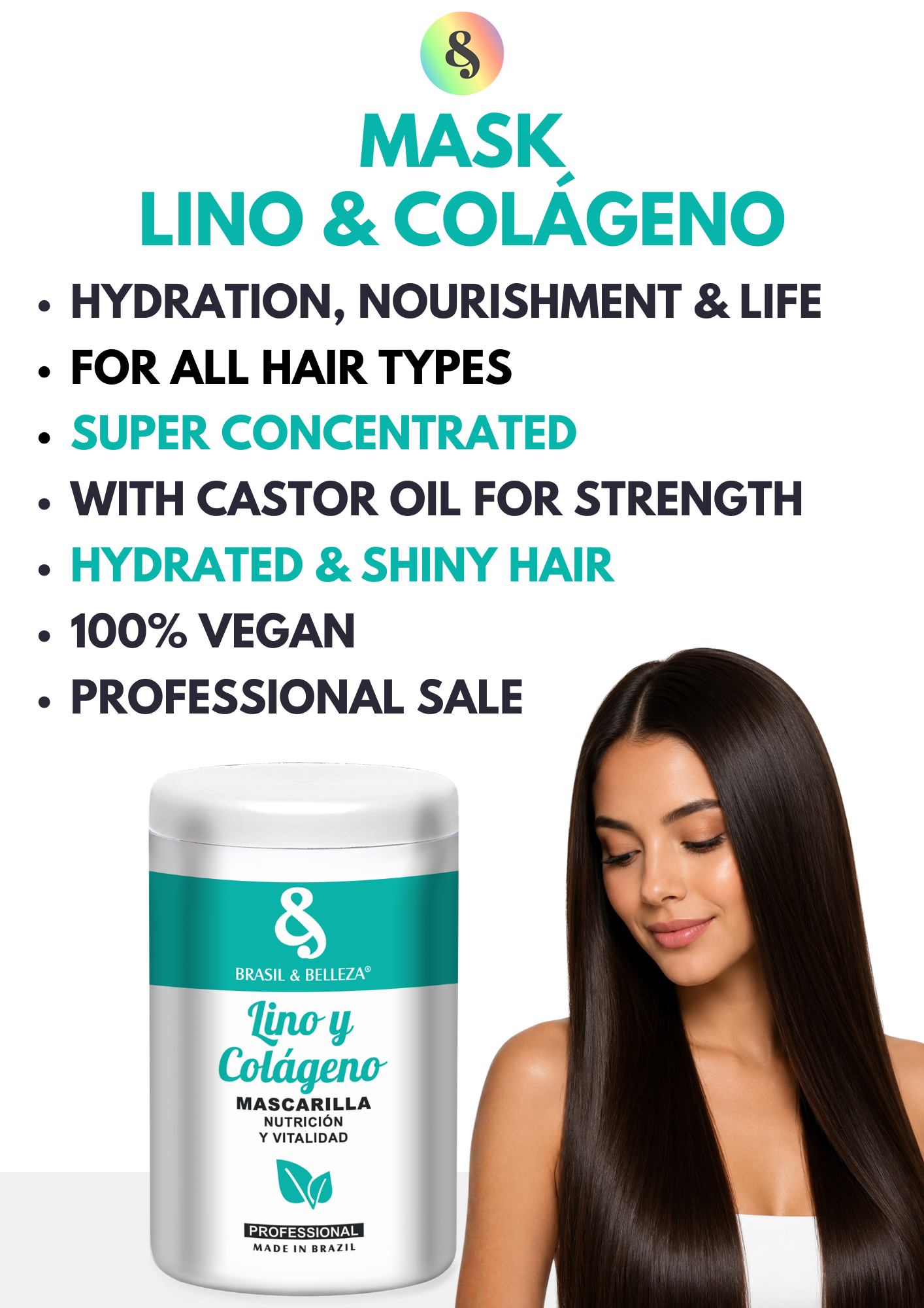 Mascarilla Lino y Colágeno