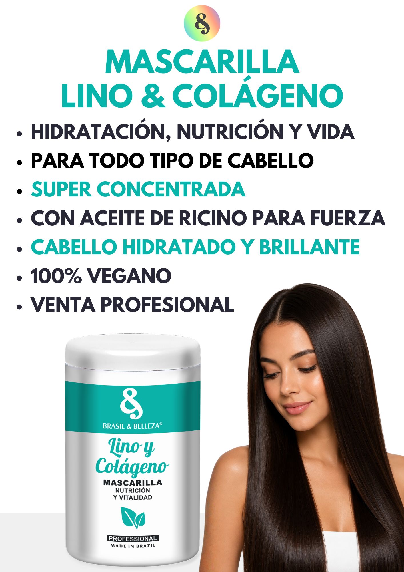 Mascarilla Lino y Colágeno