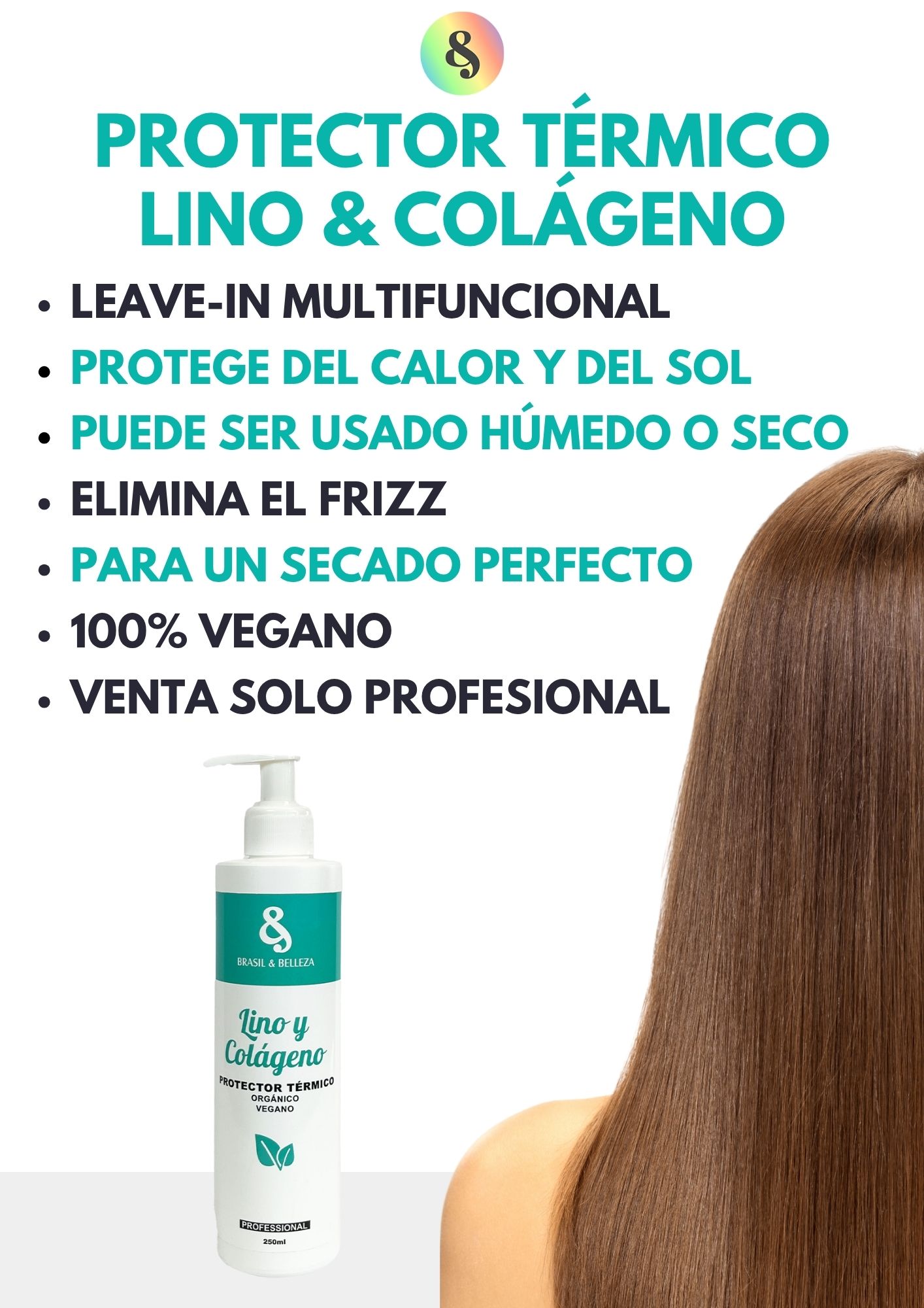 Kit Alisado de Keratina B&B Uva y Hialurónico 2x1L