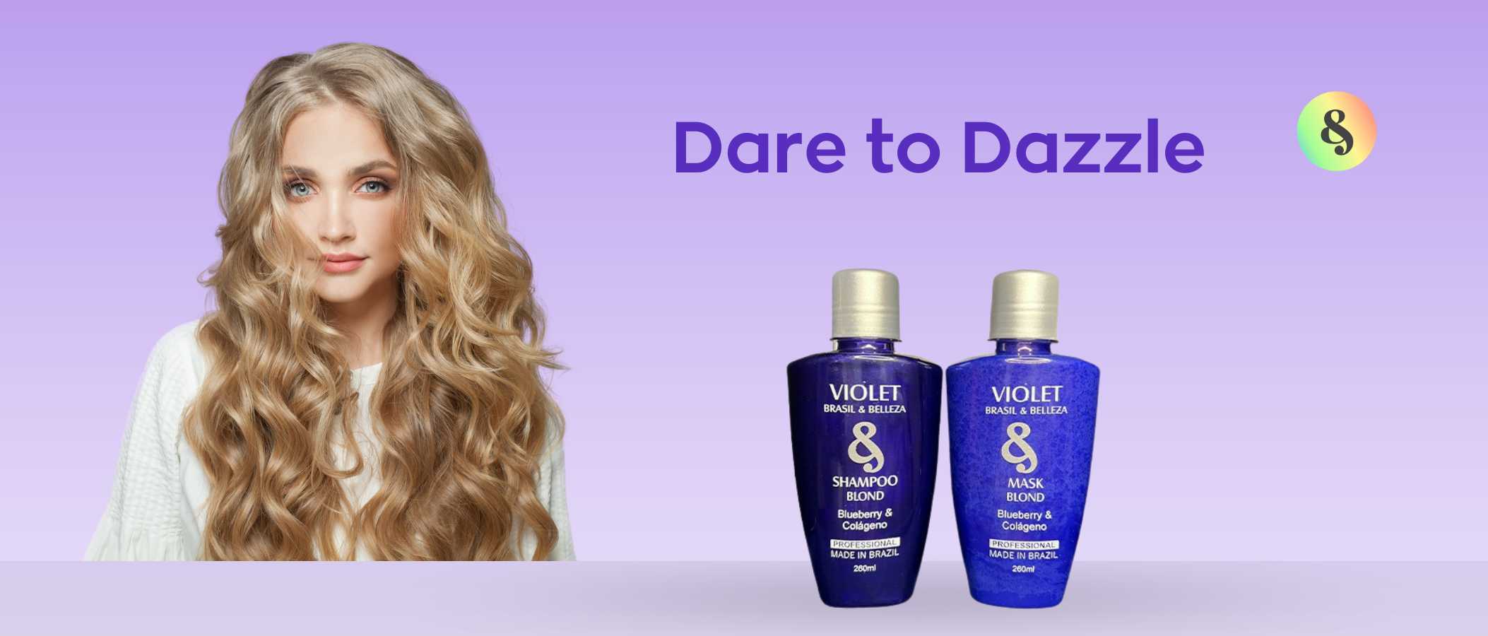 B&B Violet Blueberry y Colageno Blond