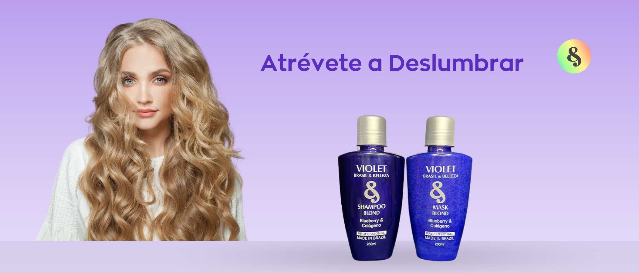 B&B Violet Blueberry y Colageno Blond