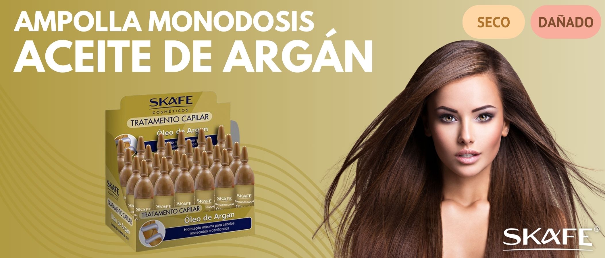 Ampolla Monodosis Skafe Aceite de Argán 10ml